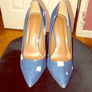 Super Cute Denim Heel !